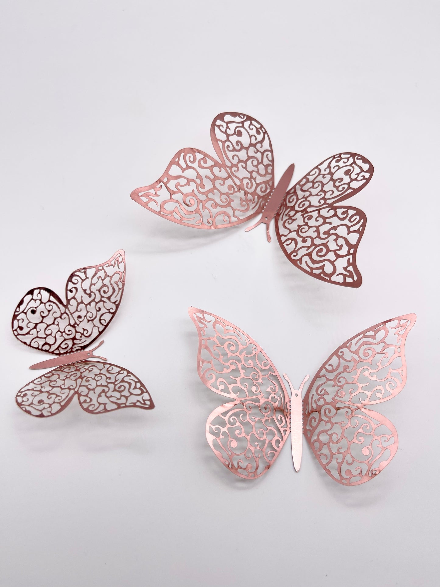 Butterfly decorations - 24 pieces
