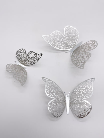 Butterfly decorations - 24 pieces